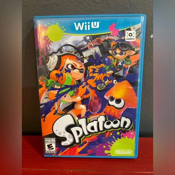 Nintendo Wii U Splatoon Game - Picture 1 of 3